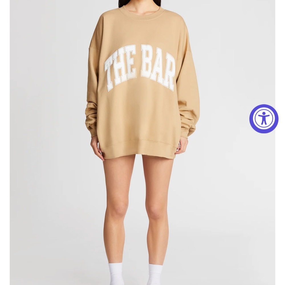 The Bar Varsity sweatshirt NWOT